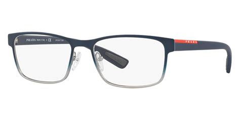 Prada Lifestyle PS 50GV Rectangle Eyeglasses 